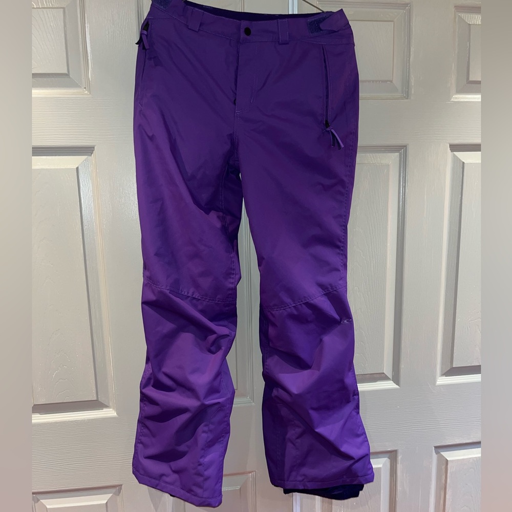 O'neill Fifty2 Series Snowboard Ski Pants Women's Size 4-6, Purple